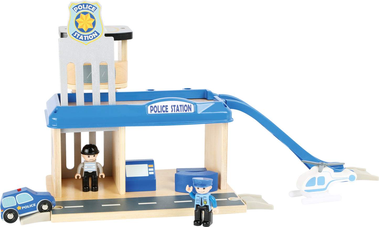 Politiebureau met accessoires