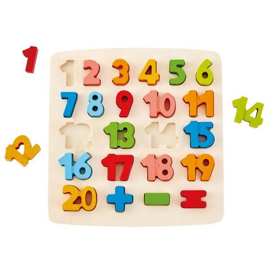 Cijfer en symbolen puzzel